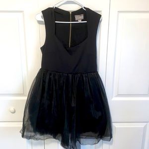 Allison Parris silk tulle dress